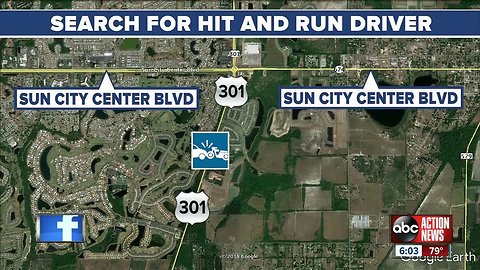 FHP search for driver in deadly hit-and-run with motorcyclist