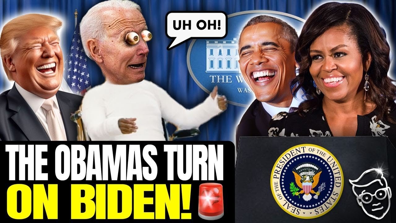 CIVIL WAR: OBAMA ADVISORS BACKSTAB BIDEN, PUBLICLY ROAST KAMALA | PLOT TO INSTALL MICHELLE?!