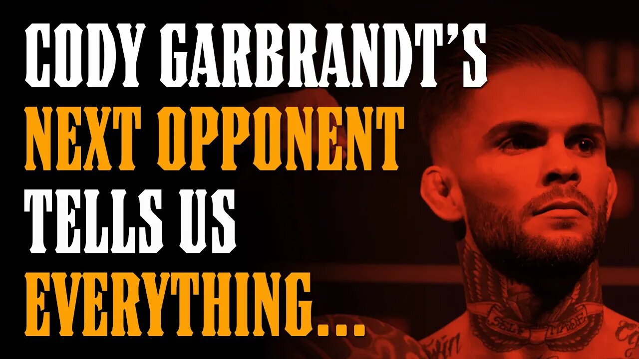 The DETAILS of Cody Garbrandt's COMEBACK Fight Tell Us EVERYTHING