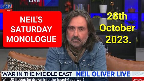 Neil Oliver's Saturday Monologue - 28th October 2023.