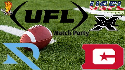 Live UFL Week 10: Arlington Renegades vs. D.C. Defenders | Cutting-Edge AI Commentary!