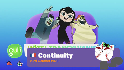 Gulli (France) - Continuity (23rd October 2023)