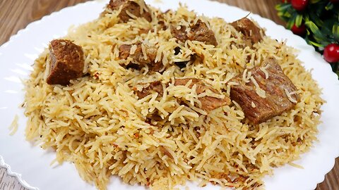 Hyderabadi Beef Pulao Recipe