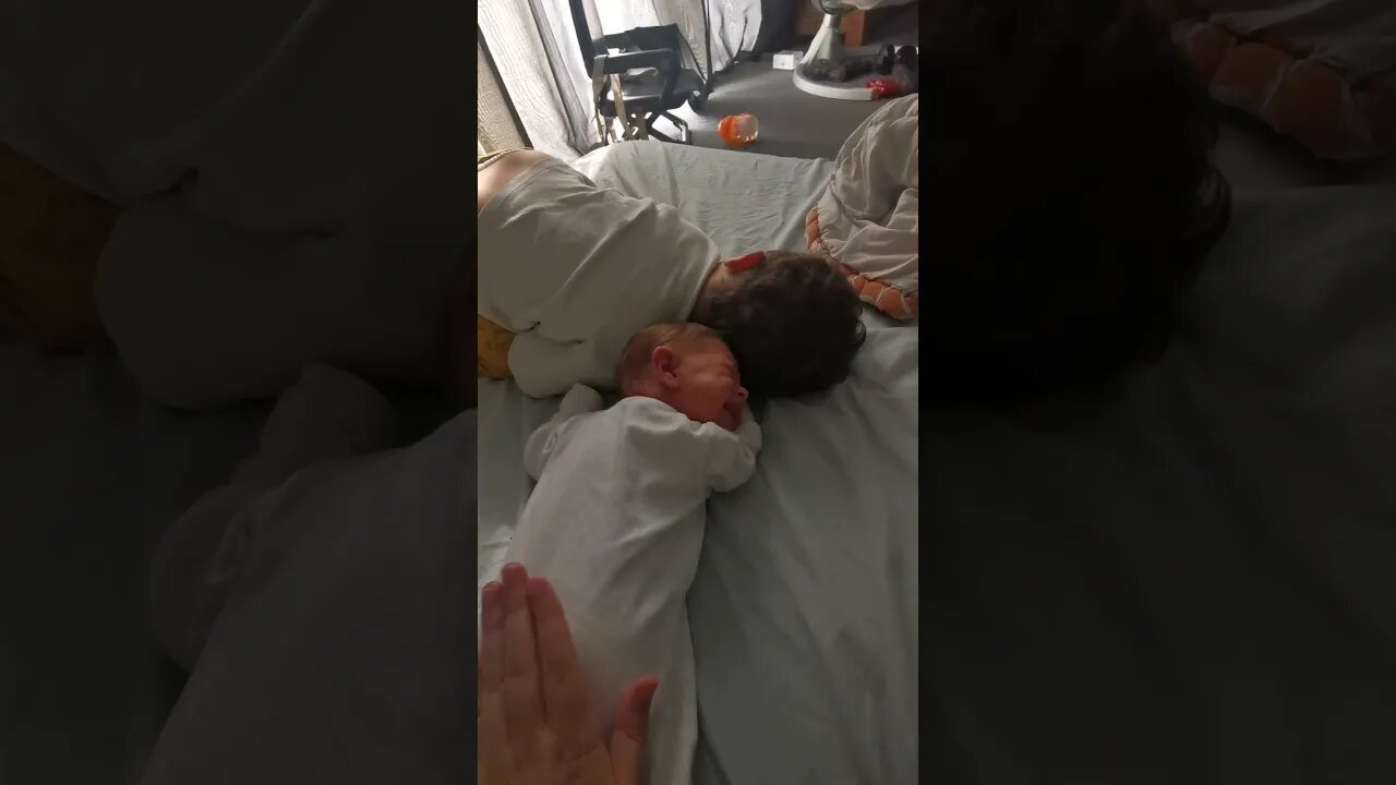 Beautiful Toddler Loving His New Baby Brother ❤️Special Brother Moments ❤️ Heart-warming