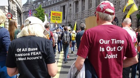 London Freedom Rally 21st May 2022 - Part 2