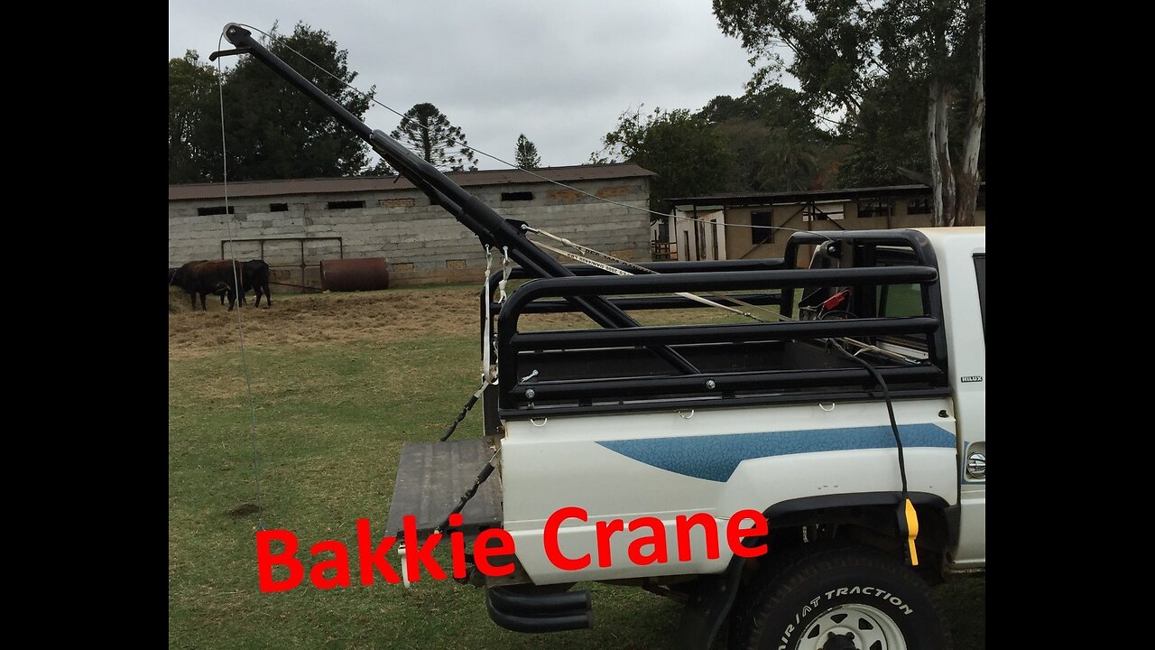 Bakkie (Truck) Loading Crane