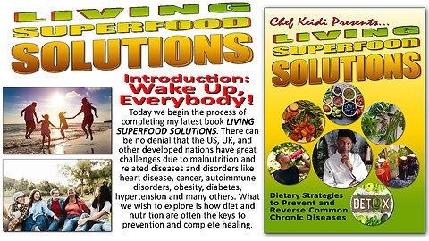 Living Superfood Solutions Introduction Wake Up, Everybody!