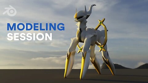 Modeling Pokemon Arceus from Scratch!