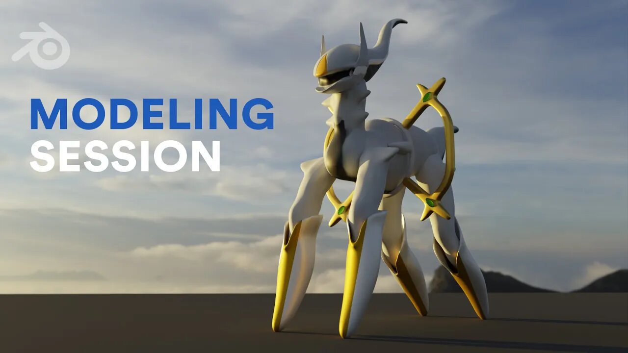 Modeling Pokemon Arceus from Scratch!