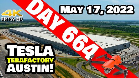 CHASING DUMP TRUCKS AT GIGA TEXAS! - Tesla Gigafactory Austin 4K Day 664 - 5/17/22 - Tesla Texas