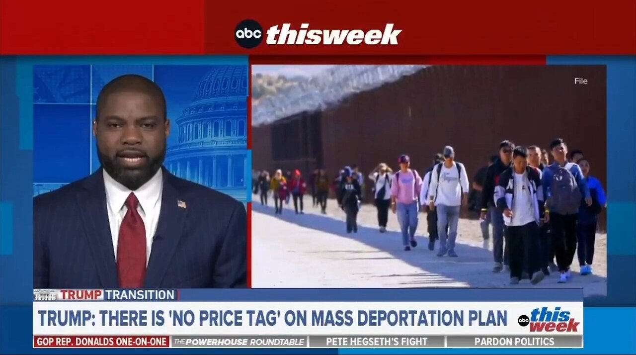 Rep Byron Donalds: Deporting Illegals Is A Savings For Americans