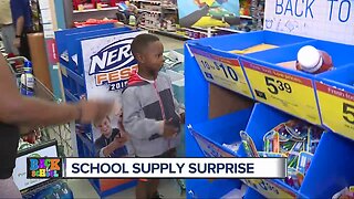 Families given 7 Action News Back to School Supplies Surprise!