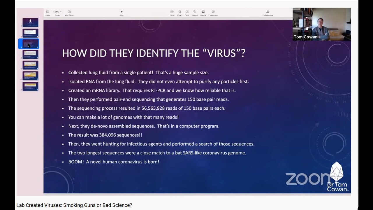 [No Virus] Lab Created Viruses: Smoking Guns or Bad Science - Tom Cowan