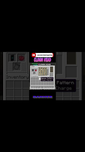 Clown Head Banner | Minecraft