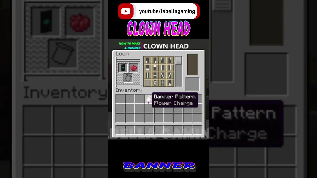 Clown Head Banner | Minecraft