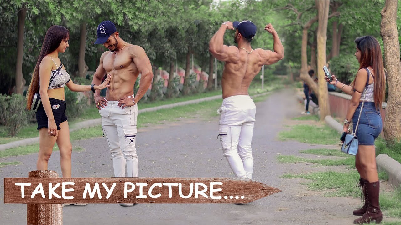 Asking girls to take my picture prank 🤣😂