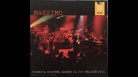 Massimo u Tvornici (2012) Koncert