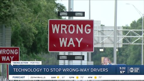 More wrong-way detection systems on the way in the Tampa Bay area