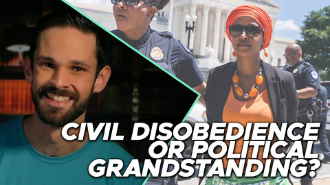 Civil disobedience or political grandstanding?