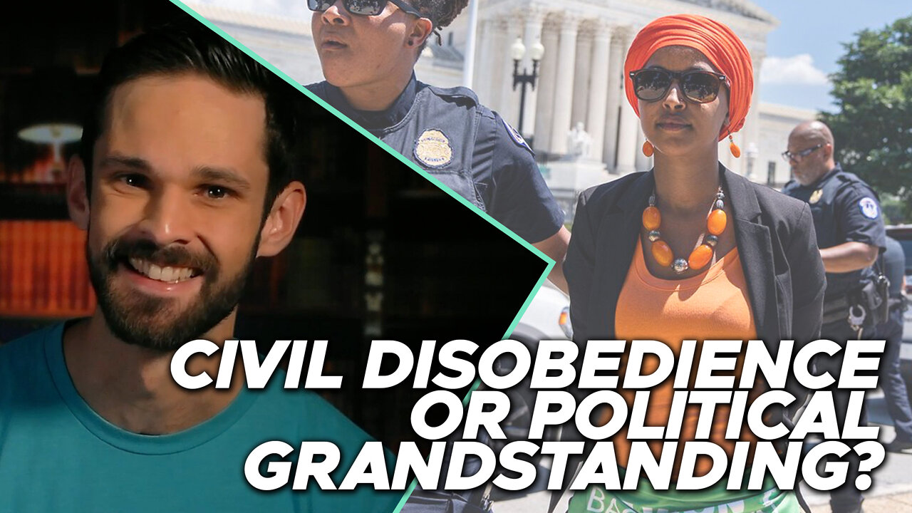 Civil disobedience or political grandstanding?