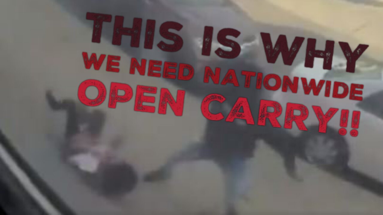 This Is Why We Need Nationwide Open Carry!! - The Smiths Of Liberty
