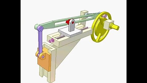 2626 Cam and crank slider mechanism 4