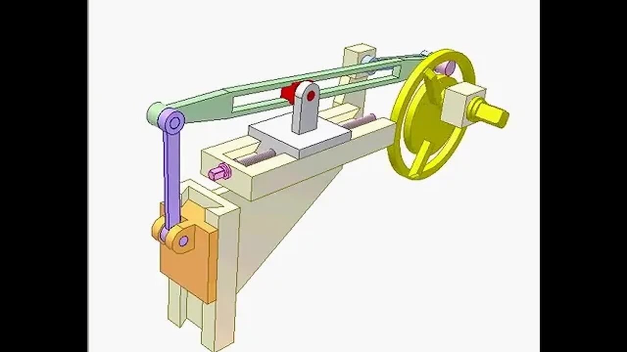 2626 Cam and crank slider mechanism 4