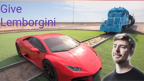 Stop this train, Win a Lemborgini