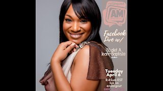 Chalet A. Jean Baptist shares her life as an Author on AM Wake-Up Call