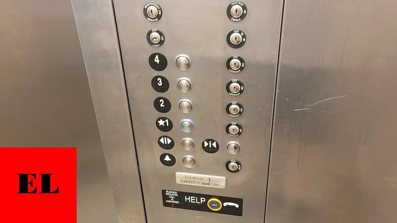 Rough Thyssenkrupp / Vertical Express Hydraulic Elevator - MHU Ferguson M&S Building (Mars Hill, NC)