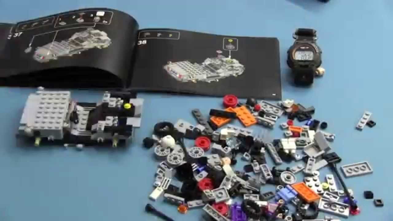 Back To The Future Lego Delorean Time Machine Build Time-lapse