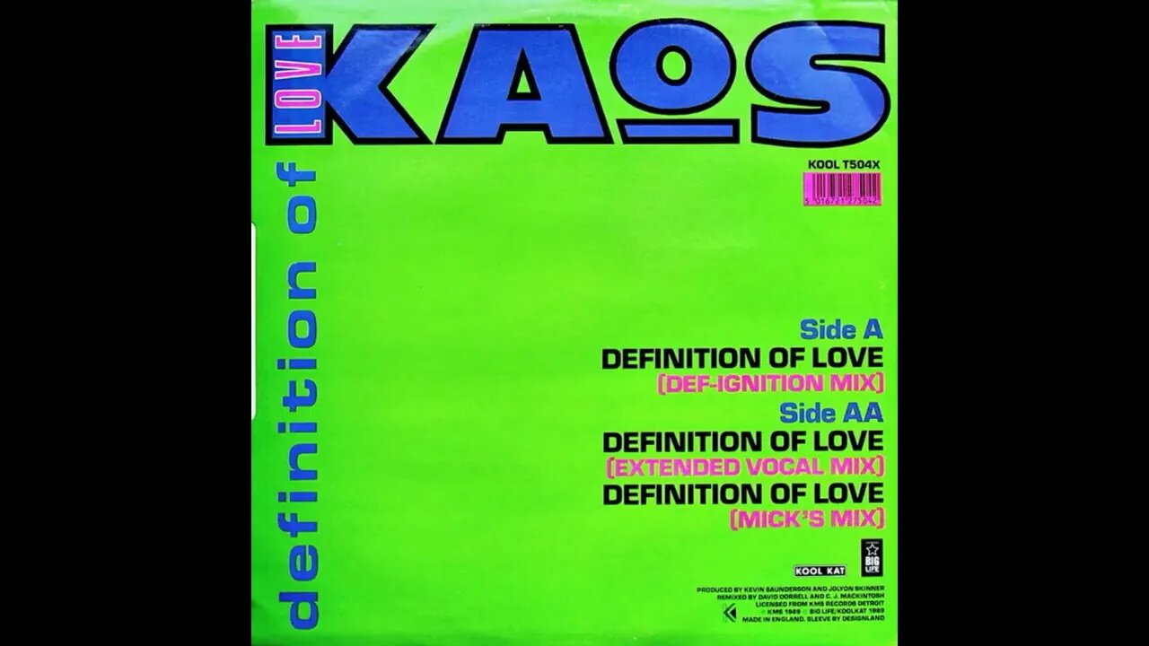 Kaos- Definition Of Love (Def Ignition Of Love)