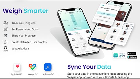 Etekcity Smart Scale for Body Weight