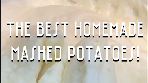 The Best Homemade Mashed Potatoes