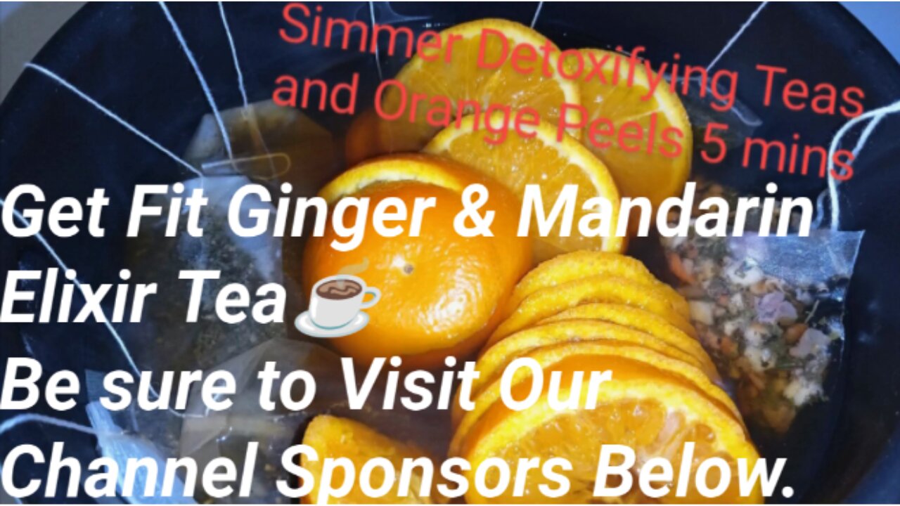 Get Fit Ginger and Mandarin Elixir Tea ☕ Visit Our Channel Sponsors Below 💕 #diet #lose #weight