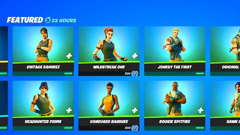 Fortnite Item Shop - NEW DEFAULT SKINS TODAY! (Fortnite Item Shop Live)