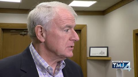 Mayor Barrett reacts to Council's resolution regarding police and fire chief.