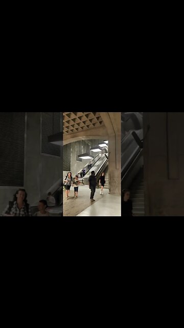 Cathedral-like inside Bonaventure metro #montreal
