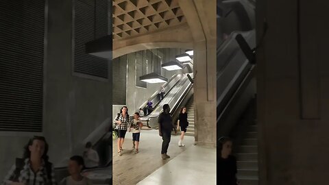 Cathedral-like inside Bonaventure metro #montreal