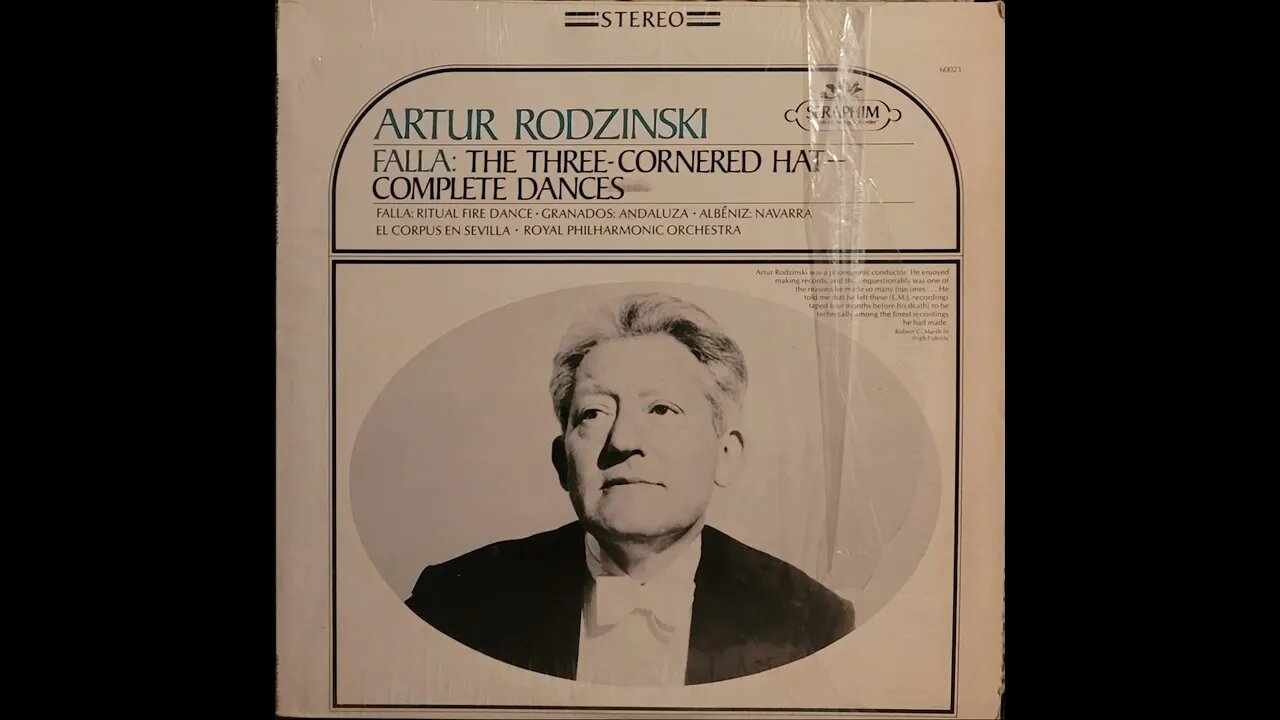 Artur Rodzinski - Falla The Three-Cornered Hat Complete Dances