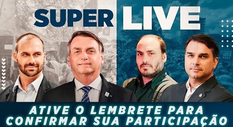 SUPER LIVE com JAIR MESSIAS BOLSONARO: formação de candidatos e lideranças