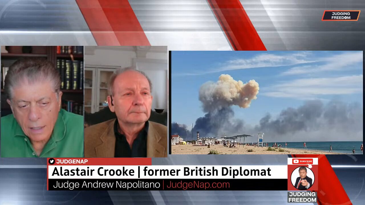 Judge Napolitano & Alastair Crooke: Sevastopol & Dagestan attacks pushing Russia to escalation