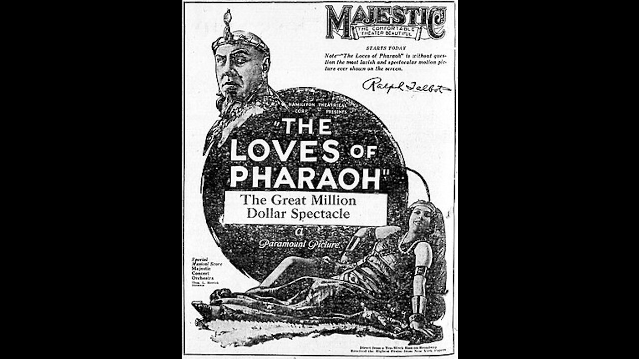 The Loves of Pharaoh (1922 film) - Directed by Ernst Lubitsch - Full Movie