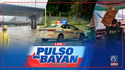 LIVE: Pulso ng Bayan kasama sina Admar Vilando at Jade Calabroso | July 25, 2024