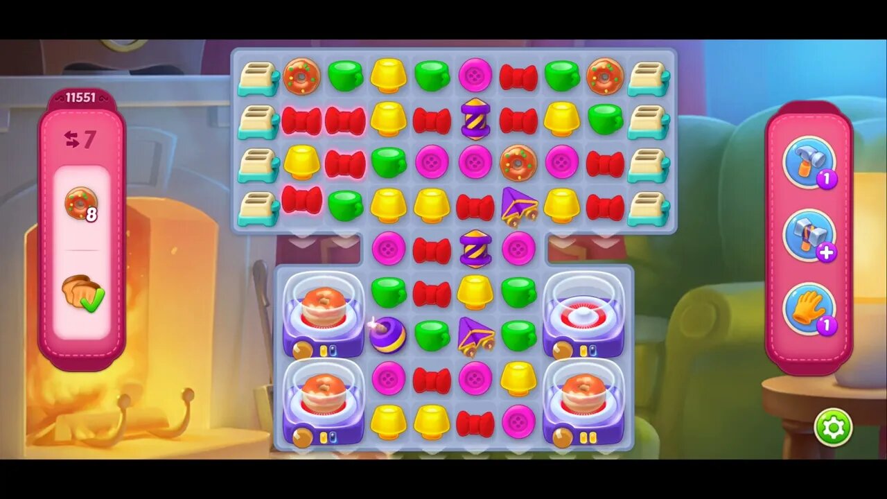 Playrix Homescapes Gameplay Walkthrough Level 11551