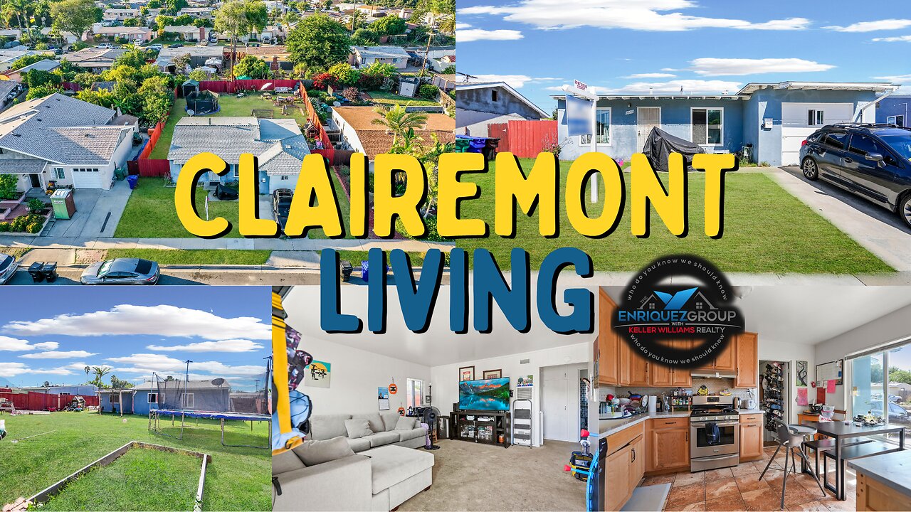 Clairemont Living Part 2 - Single Family Home - Find Your Next Home in Southern California to Buy -