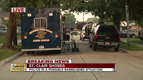 St. Clair Shores possible police standoff situation