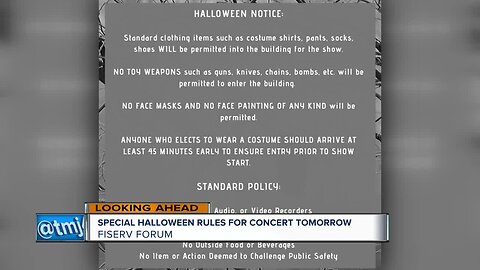 Halloween rules at Fiserv Forum for Tool concert