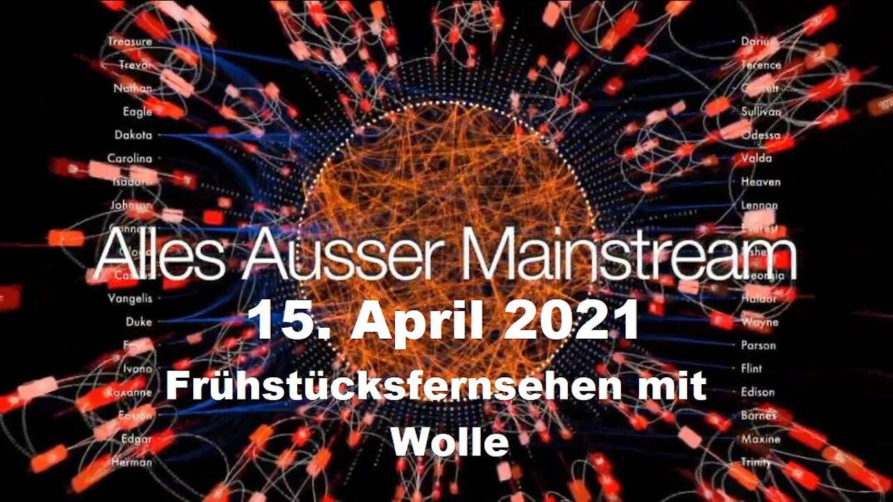Alles außer Mainstream - 15.4.21 - Frühstücksfernsehen mit Wolle