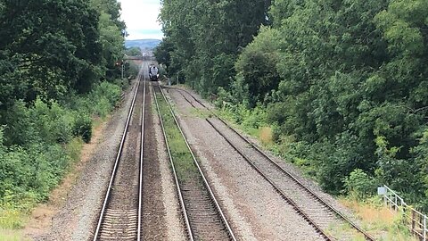 Sir Nigel Gresley in Shrewsbury